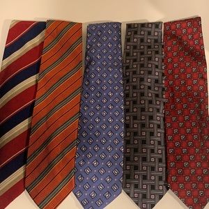 JZ Richards Mens Ties (lot of 5)